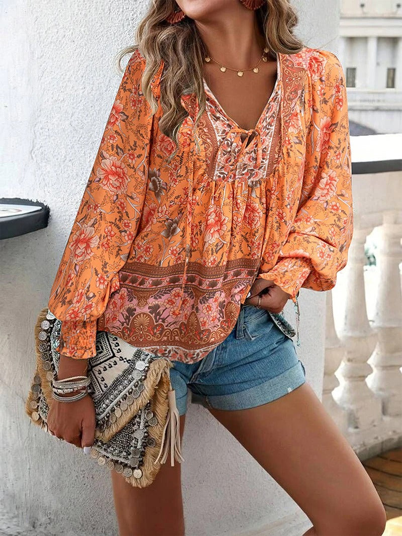 Scarlett™ - Ruby Sunset Blouse