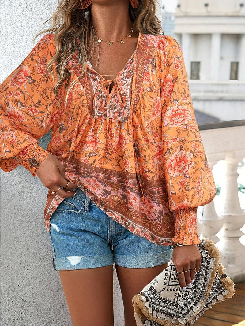 Scarlett™ - Ruby Sunset Blouse