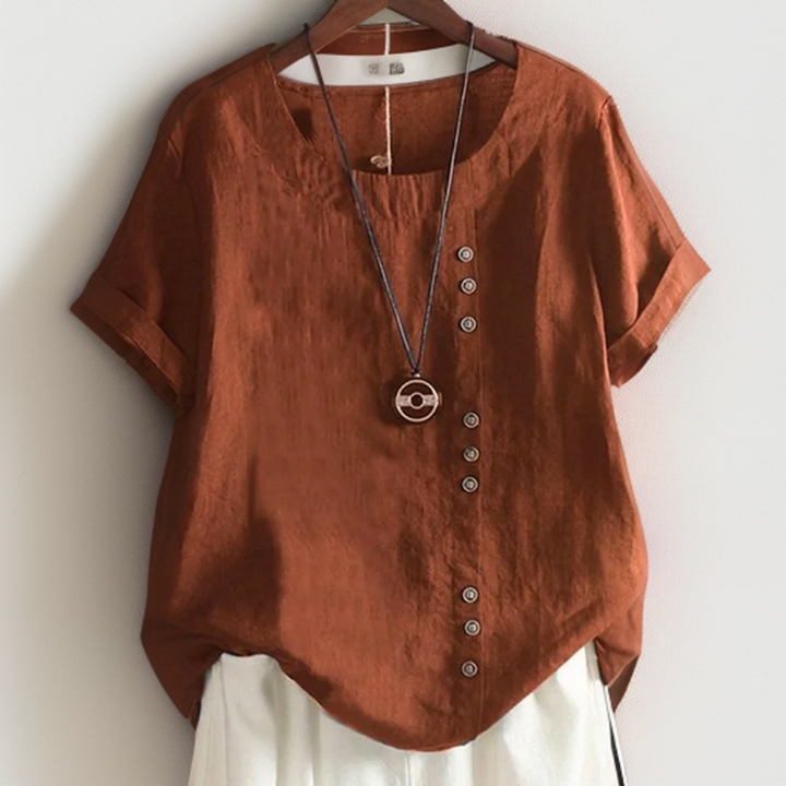 Agnes™ - Vintage Charm Shirt